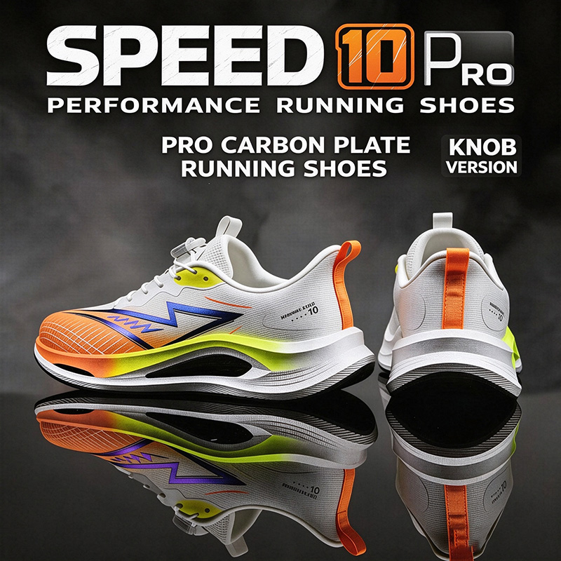 Lightweight Road Running Shoes - Lichte hardloopschoenen met een carbonplaat, hoge