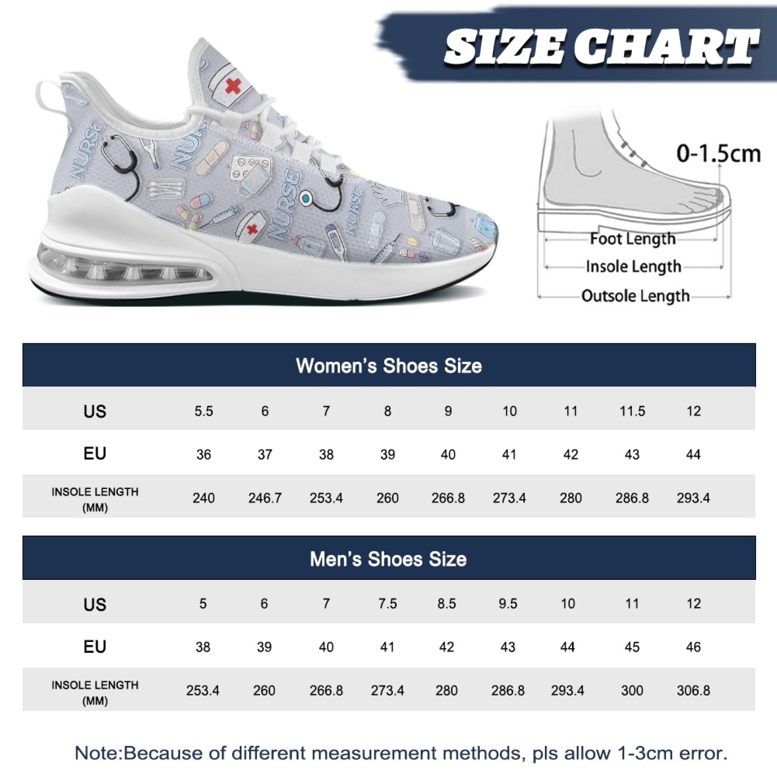 PENSTROLL verpleegstersschoene - Breathable Mesh Athletic Shoes recensie en prijs